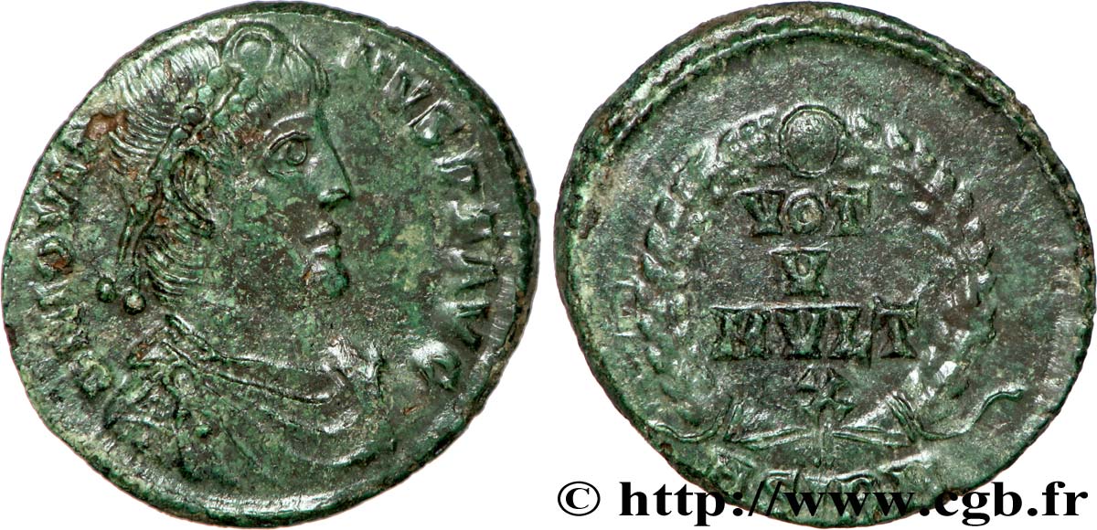 JOVIEN Maiorina ou nummus, (PB, Æ 3) SPL