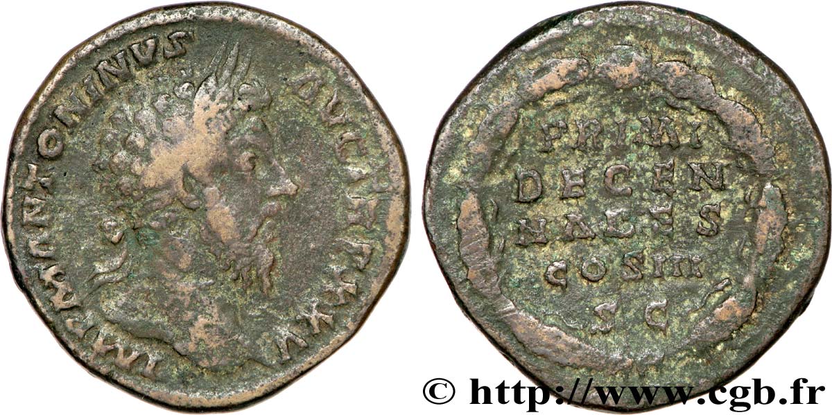 MARC AURÈLE Sesterce TB+