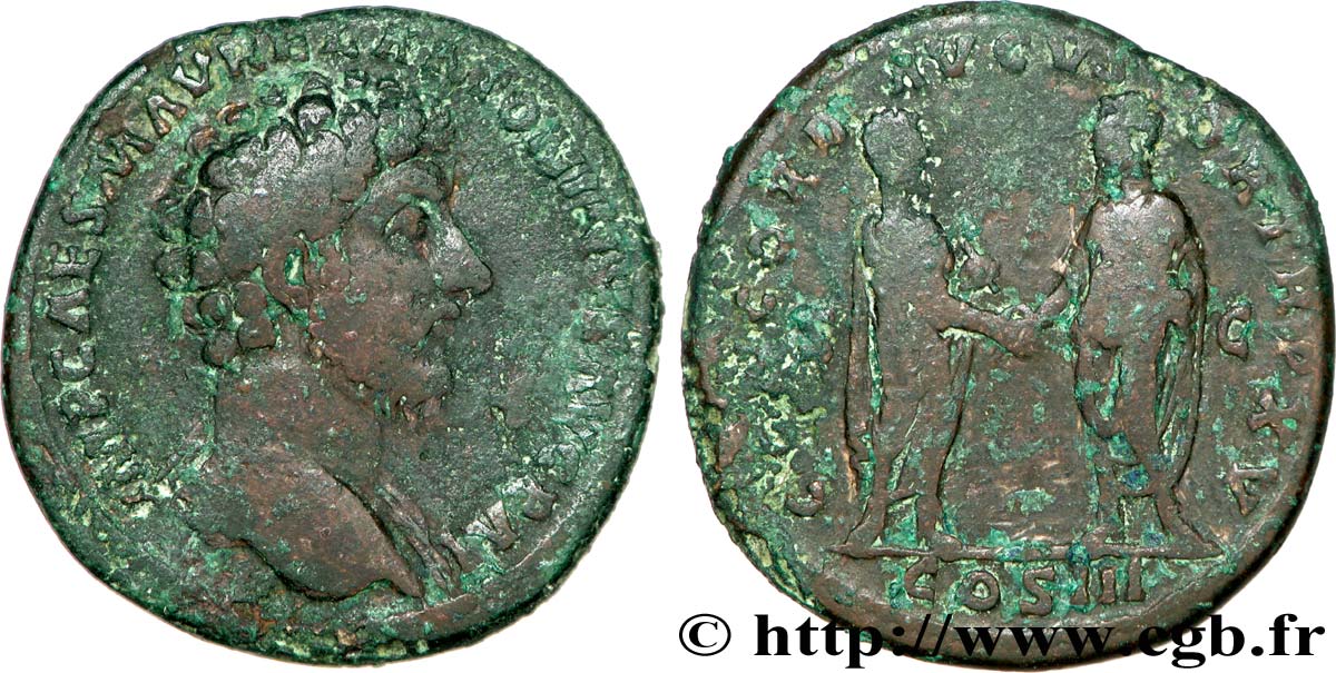 MARC AURÈLE Sesterce TB