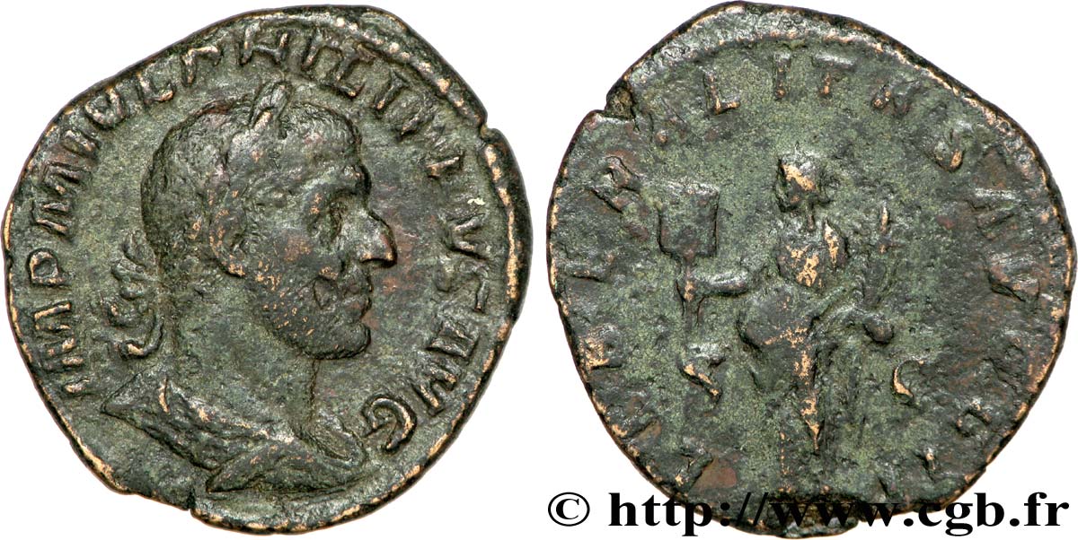 PHILIPPE Ier L ARABE Sesterce TB+