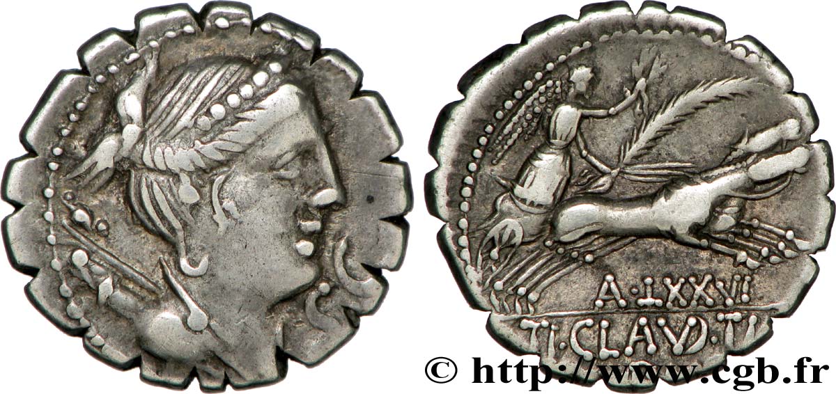 CLAUDIA Denier serratus TTB+