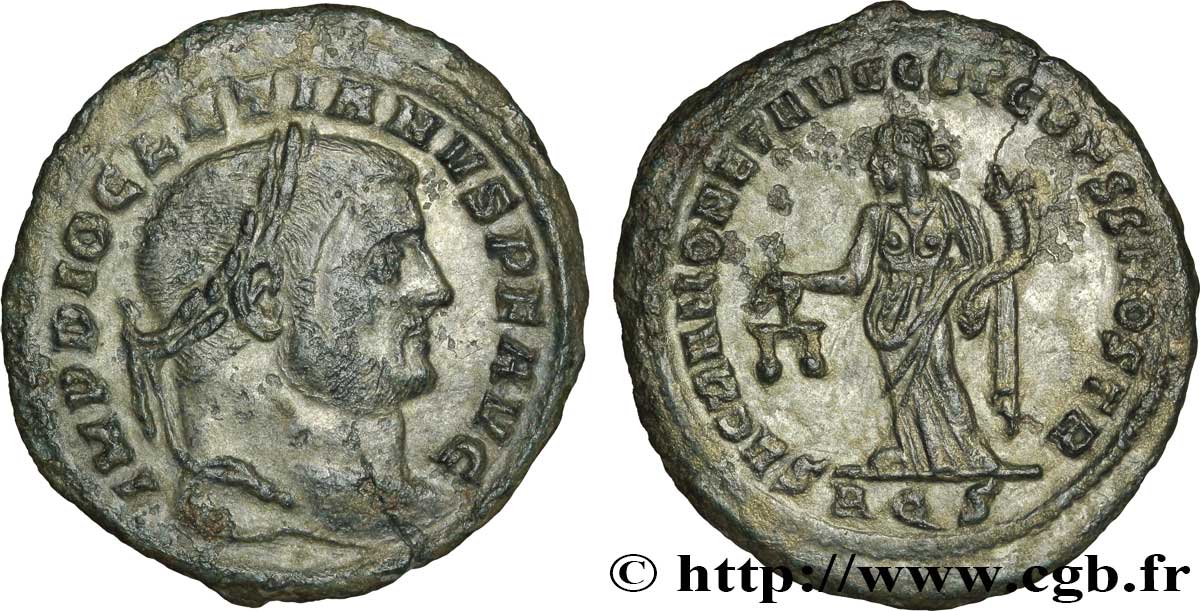 DIOCLÉTIEN Follis ou nummus SUP