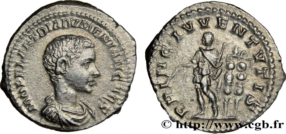 DIADUMÉNIEN Denier TTB+