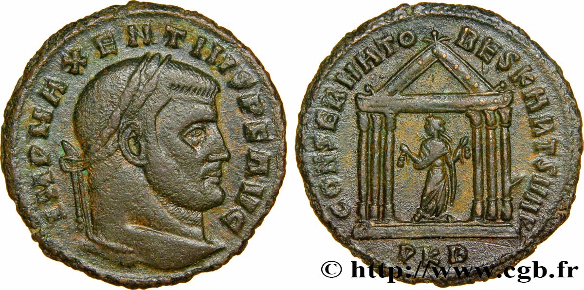 MAXENCE Follis ou nummus TTB+/SUP