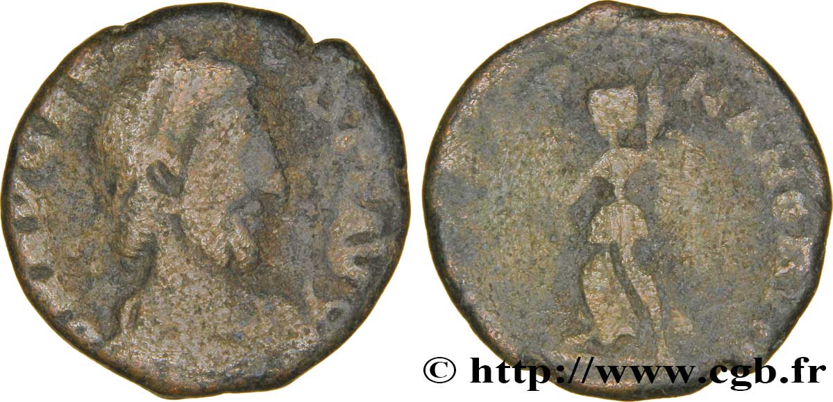 EUGÈNE Nummus, (PBQ, Æ 4) TB+