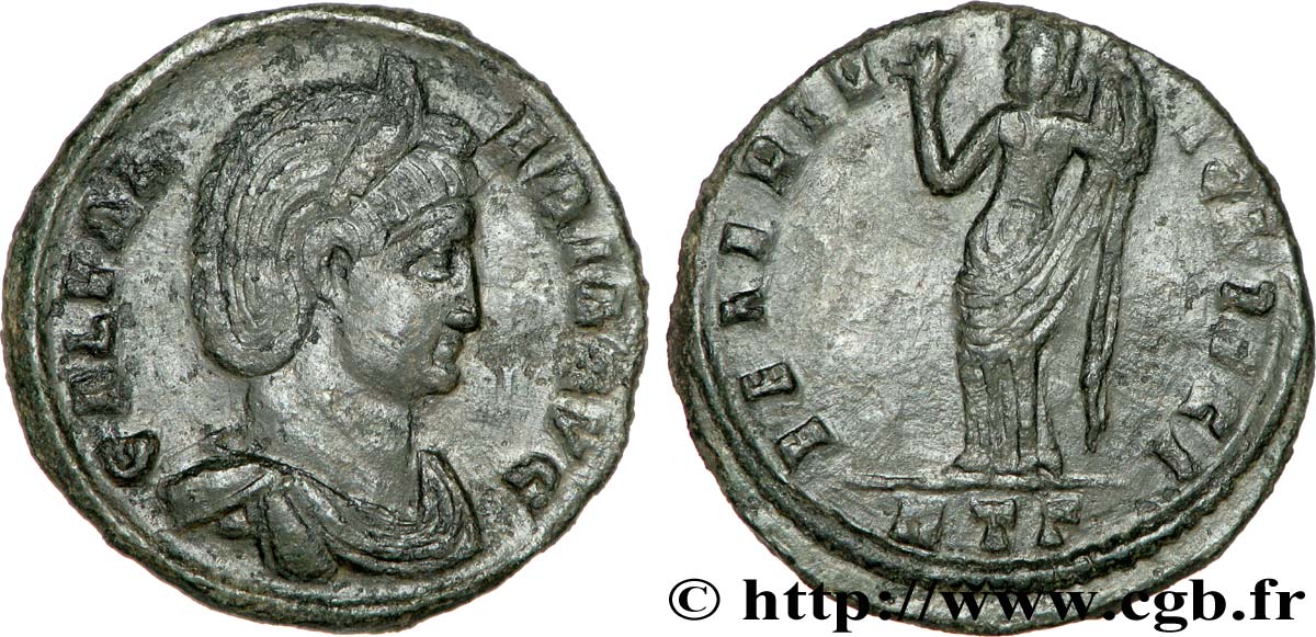 GALERIA VALERIA Follis ou nummus TTB+