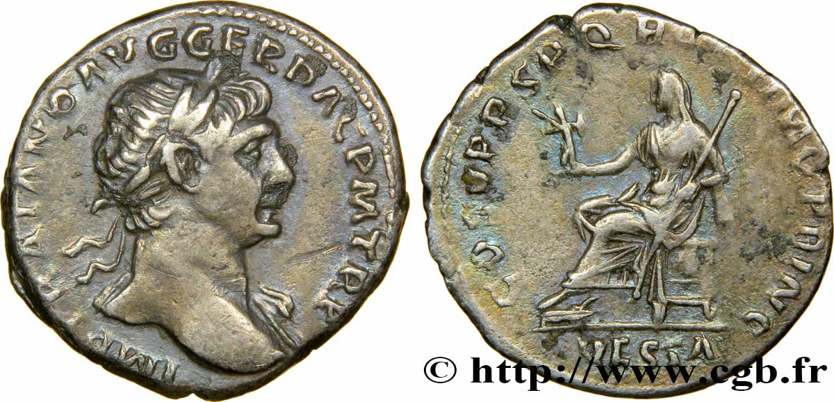 TRAJAN Denier TTB+/TTB