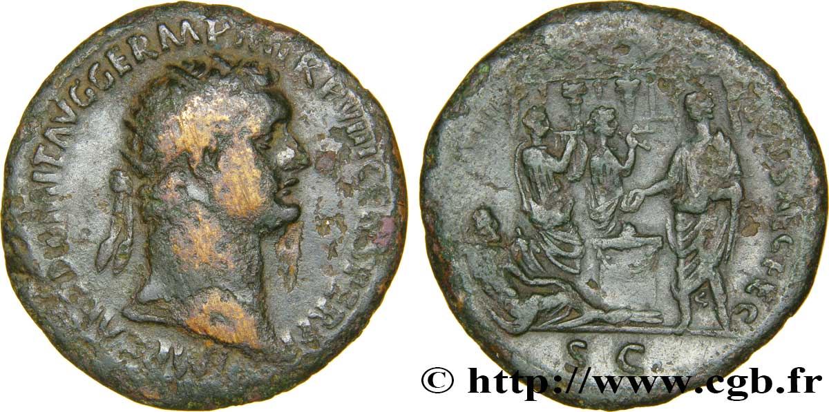 DOMITIEN Dupondius TB+