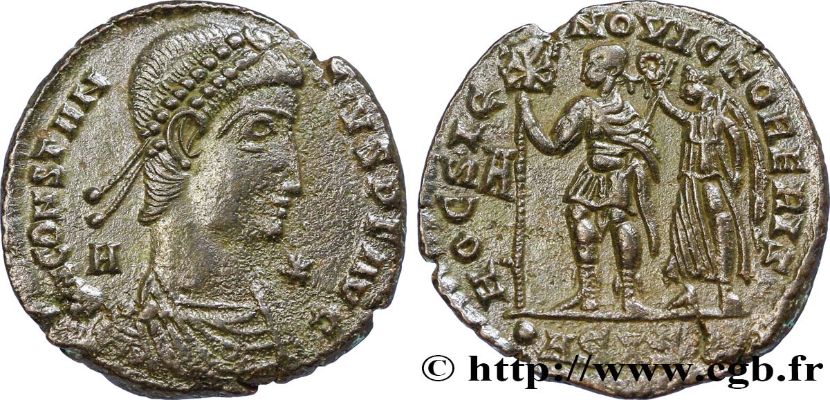 VÉTRANION pour CONSTANCE II Maiorina, (MB, Æ 2) SUP