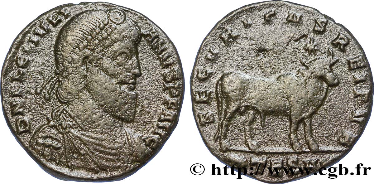 JULIEN II LE PHILOSOPHE Double maiorina, (GB, Æ 1) TTB+