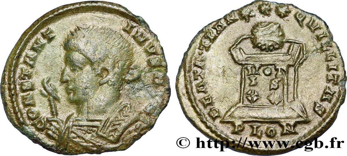 CONSTANTIN Ier LE GRAND Centenionalis ou nummus TTB