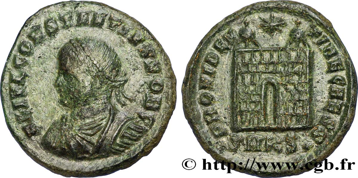 CONSTANCE II Centenionalis ou nummus SUP