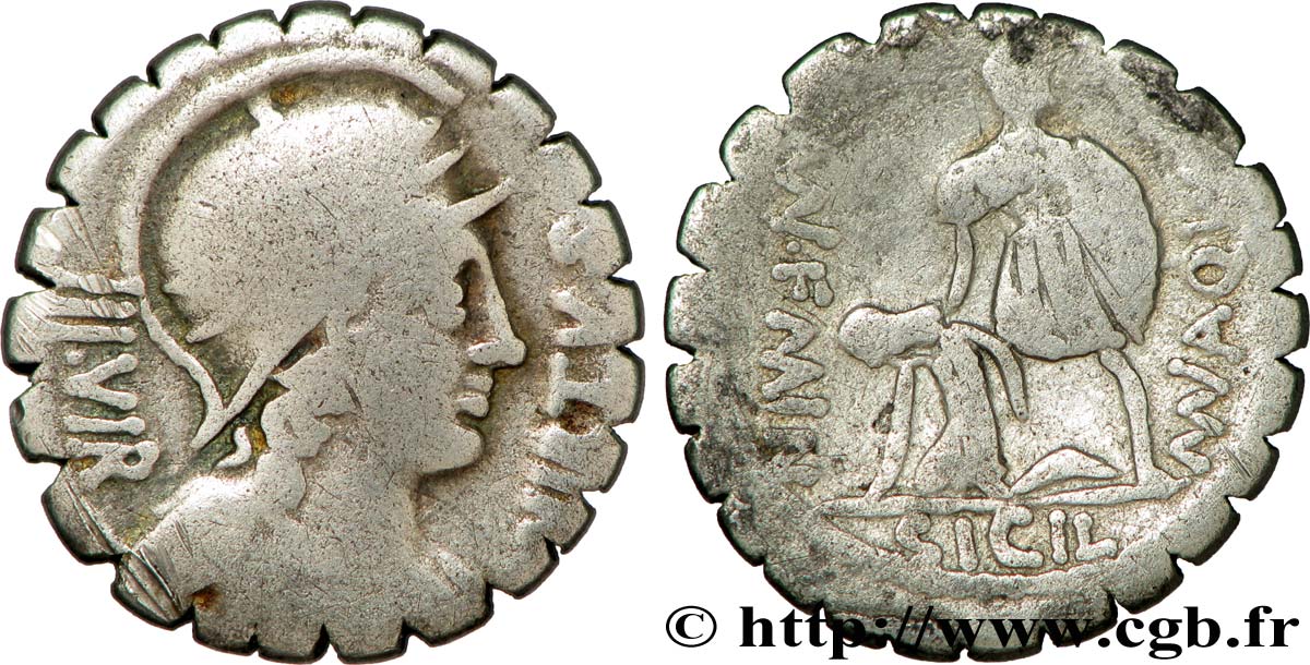 AQUILLIA Denier serratus TB+