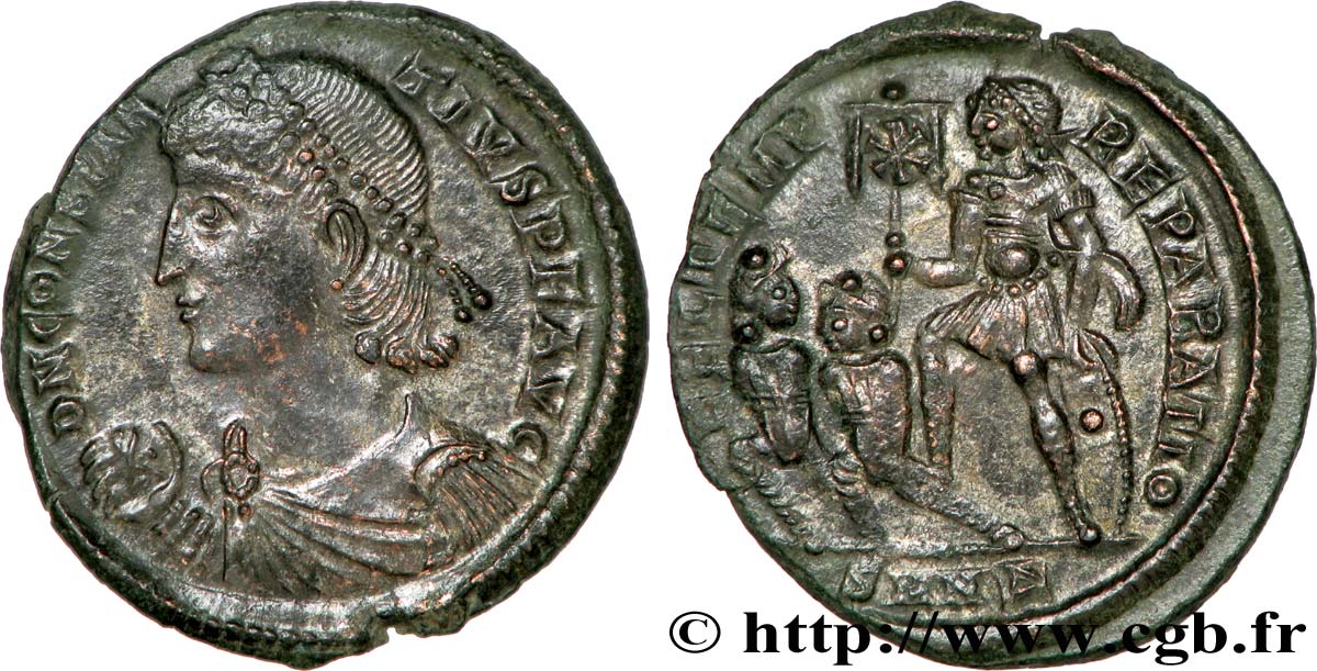 CONSTANCE II Maiorina, (MB, Æ 2) SPL