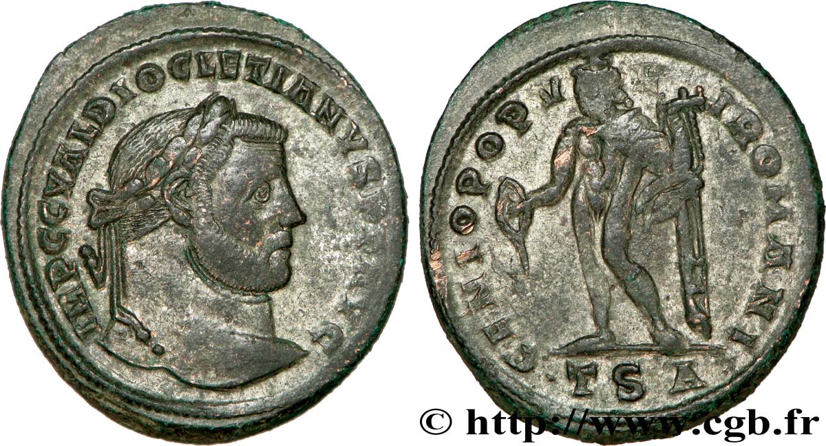 DIOCLÉTIEN Follis ou nummus SUP