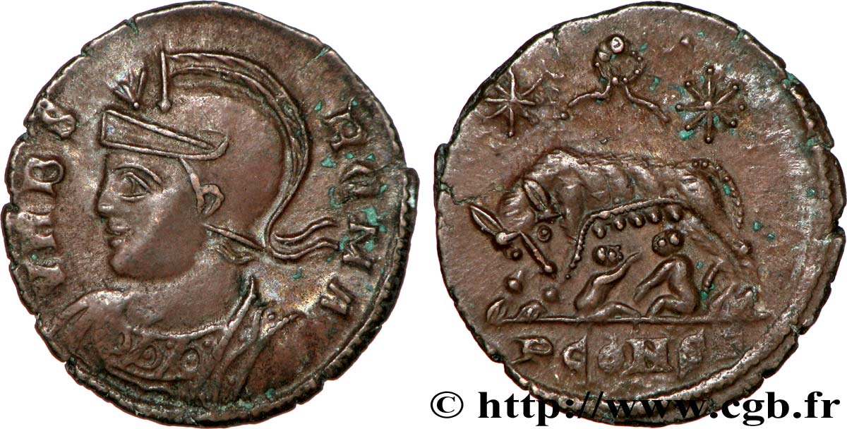 ROME Centenionalis ou nummus TTB+