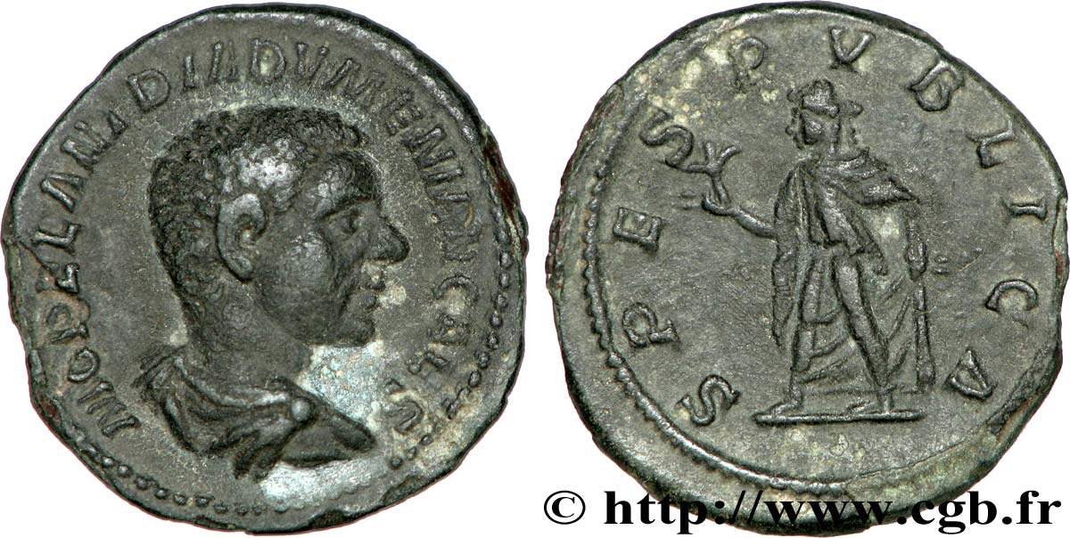 DIADUMÉNIEN Denier TTB