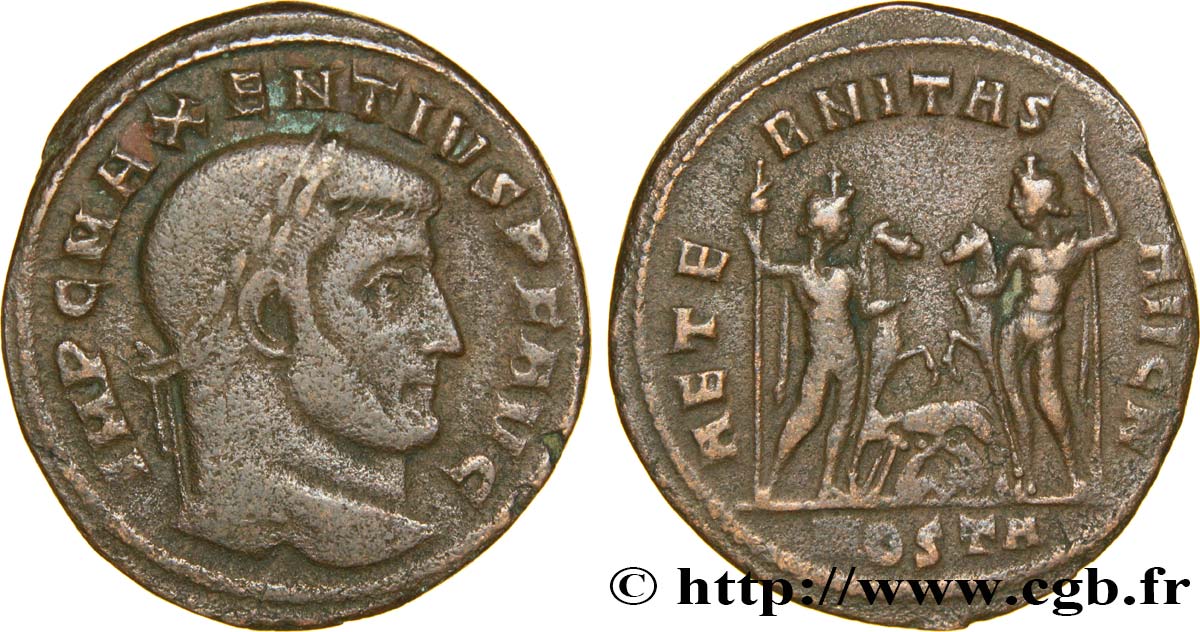 MAXENCE Follis ou nummus TTB