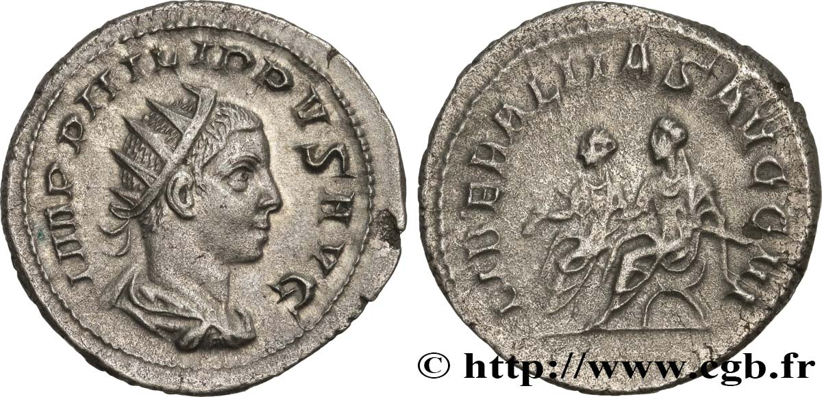 PHILIPPUS II Antoninien AU/XF