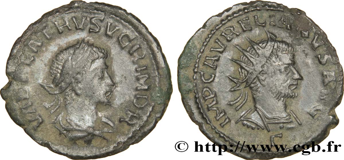 AURÉLIEN et VABALLATH Antoninien TB+