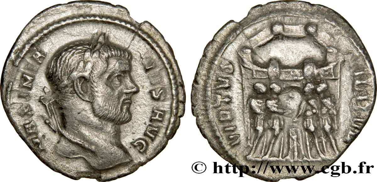 MAXIMIEN HERCULE Argenteus TTB