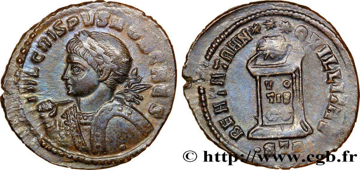 CRISPUS Centenionalis ou nummus SUP