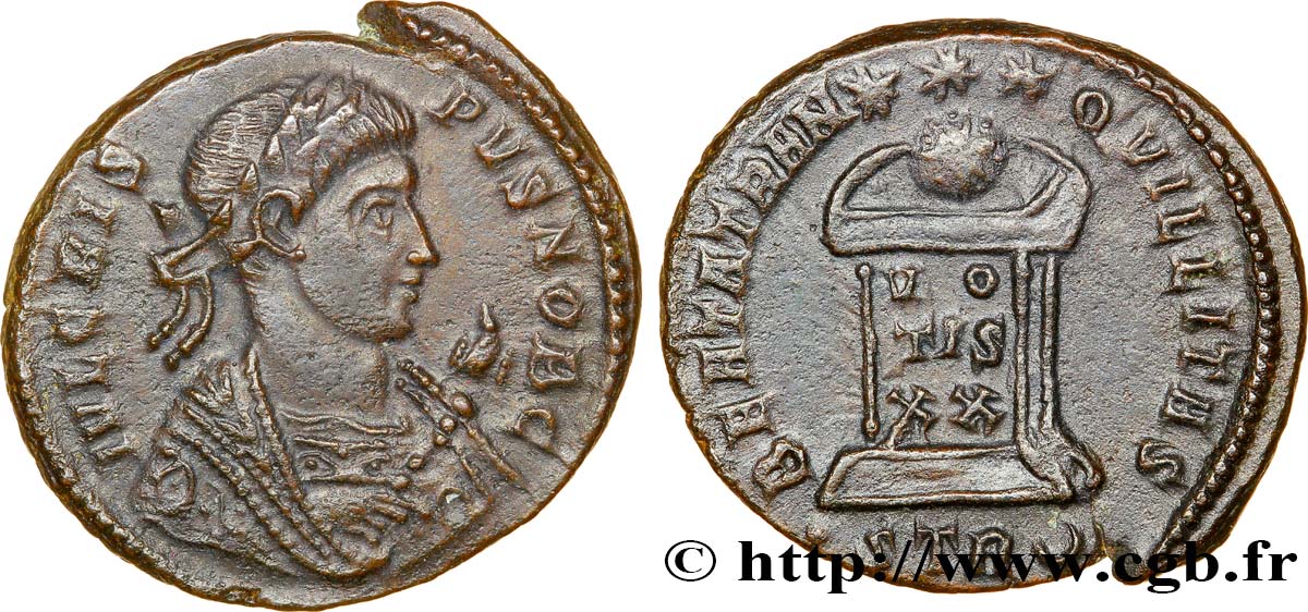 CRISPUS Centenionalis ou nummus SUP