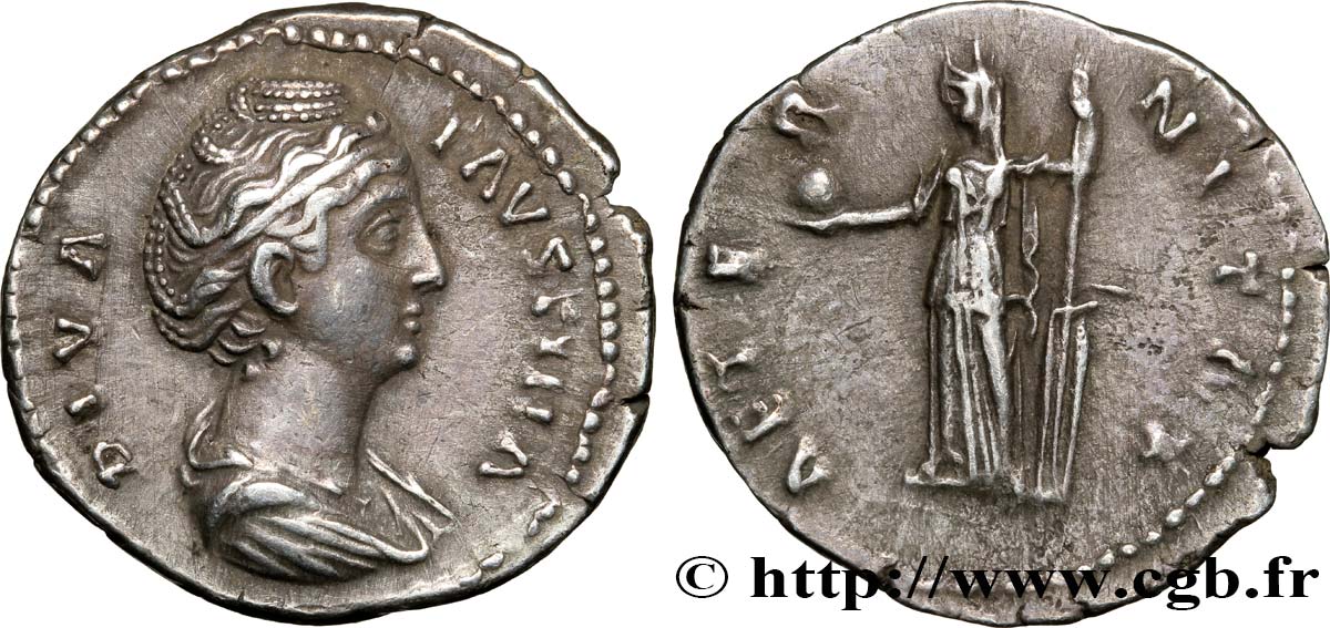 FAUSTINE MÈRE Denier SUP/TTB+