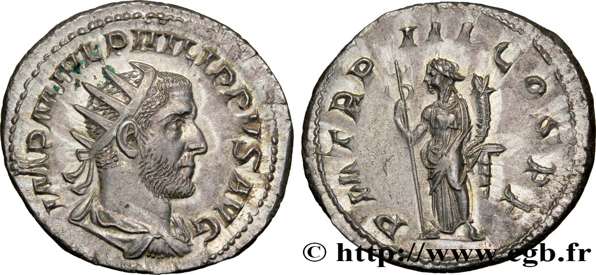 PHILIPPE Ier L ARABE Antoninien SUP