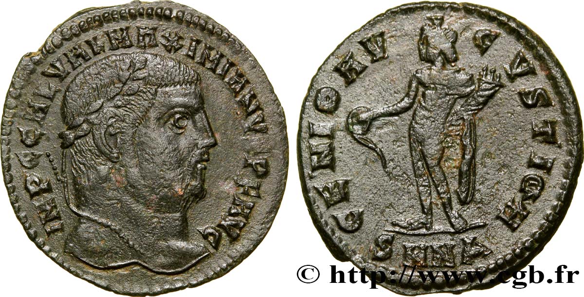 GALÈRE Follis ou nummus TTB+