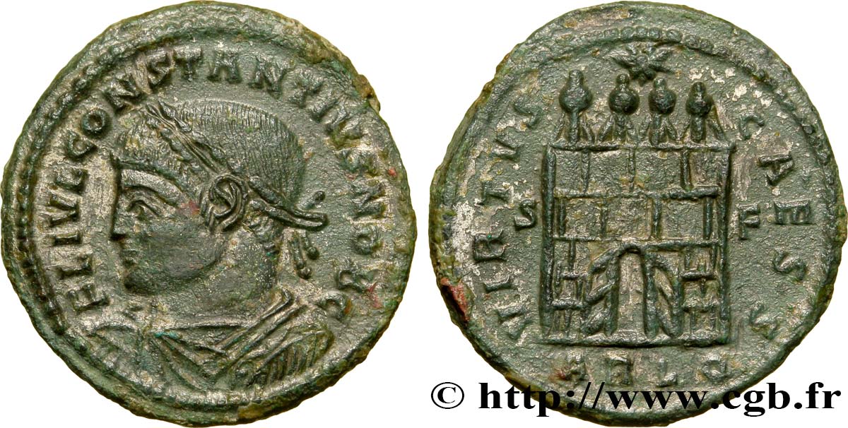 CONSTANCE II Centenionalis ou nummus SUP