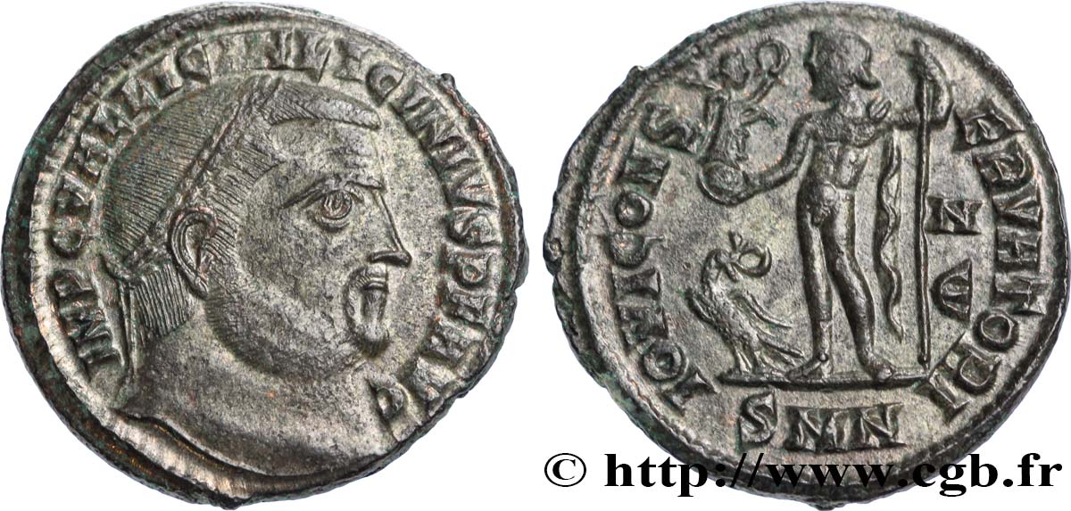 LICINIO I PADRE Follis ou nummus MS