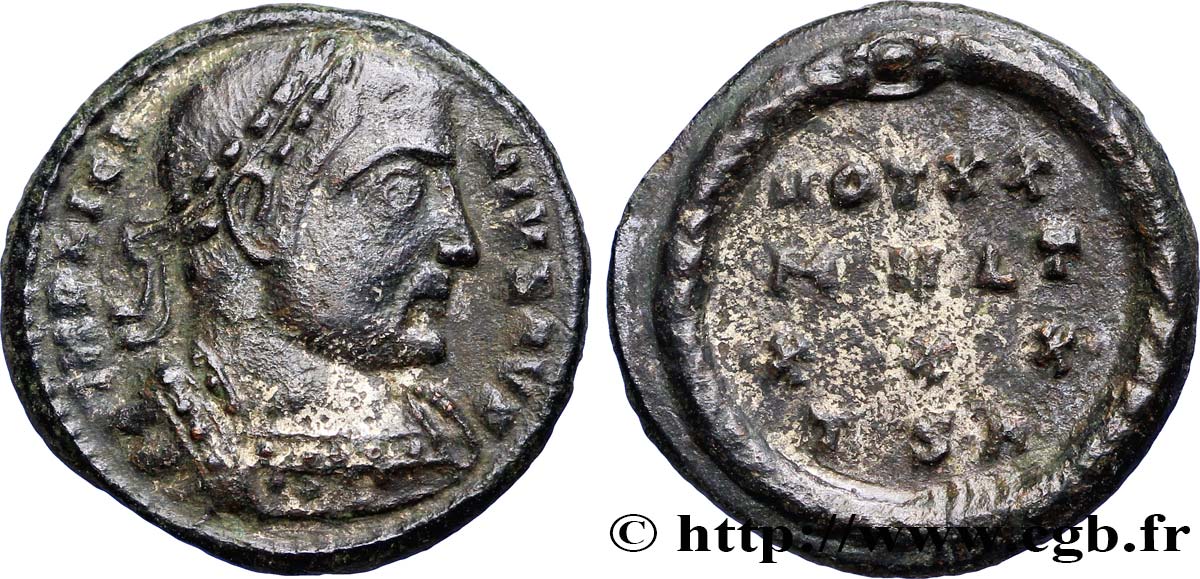 LICINIUS Ier Centenionalis ou nummus TTB+