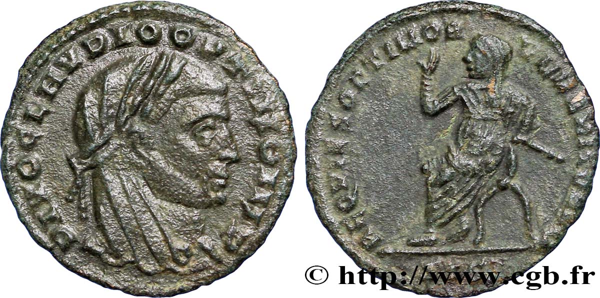 CLAUDIO II IL GOTICO Demi-follis ou demi-nummus SPL