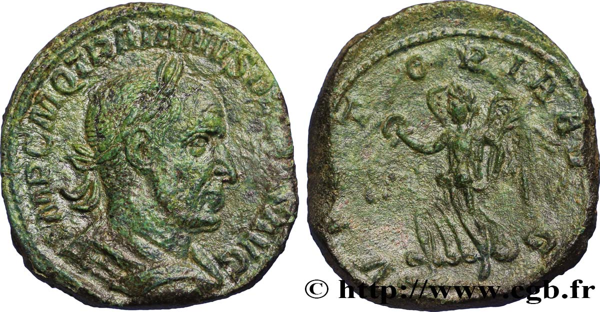 TRAIANUS DECIUS Sesterce VZ/fVZ