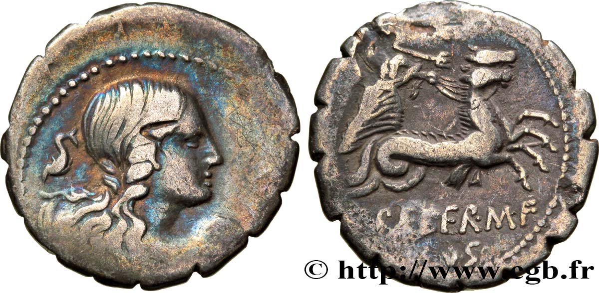 CREPERIA Denier serratus TB+