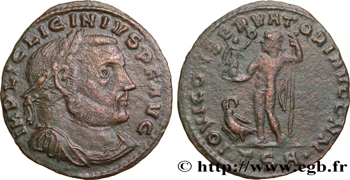 LICINIUS Ier Follis ou nummus TTB