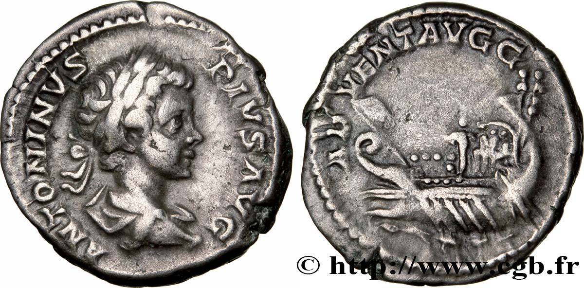 CARACALLA Denier TTB