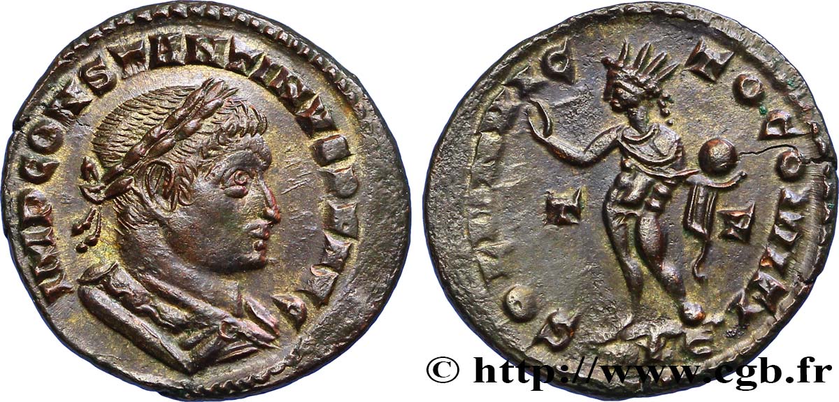 CONSTANTIN Ier LE GRAND Follis ou nummus SPL