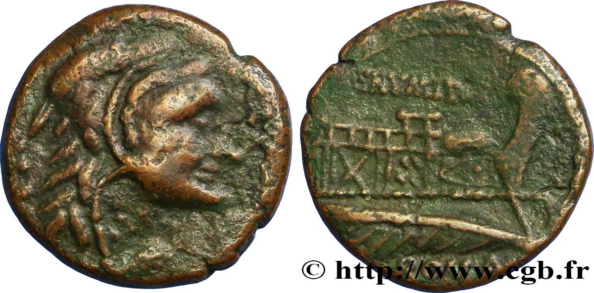 NUMITORIA Quadrans anonyme frappé TTB