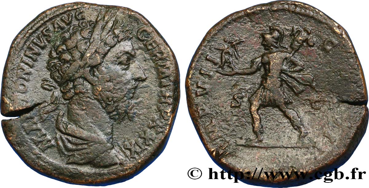 MARC AURÈLE Sesterce TTB