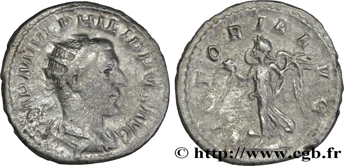 PHILIPPE Ier L ARABE Antoninien TTB