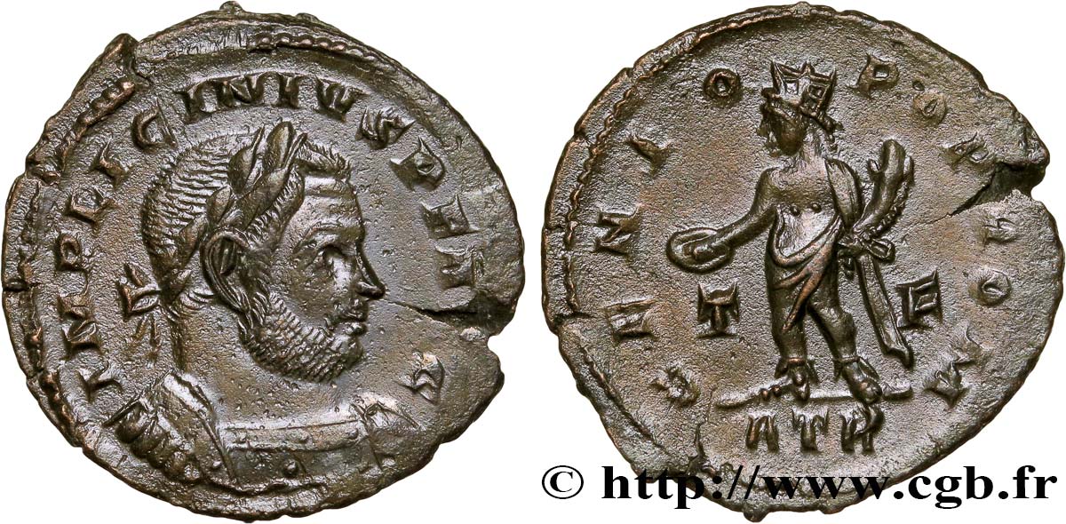 LICINIUS Ier Follis ou nummus SPL