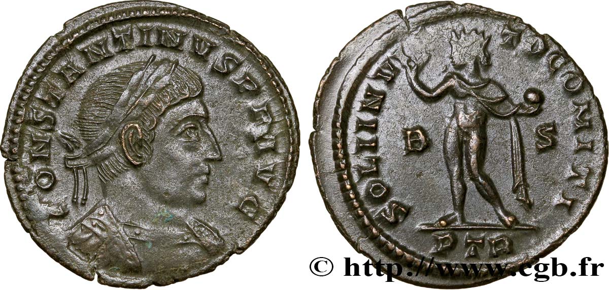 CONSTANTIN Ier LE GRAND Follis ou nummus SUP