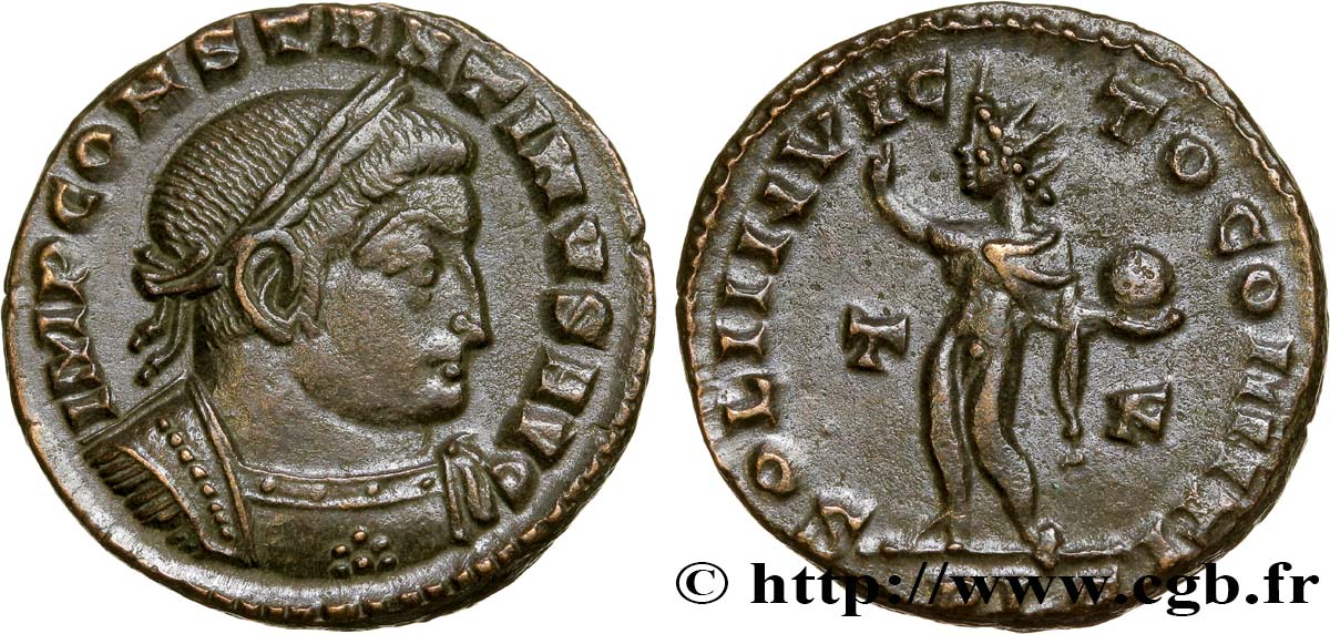 CONSTANTIN Ier LE GRAND Follis ou nummus SPL