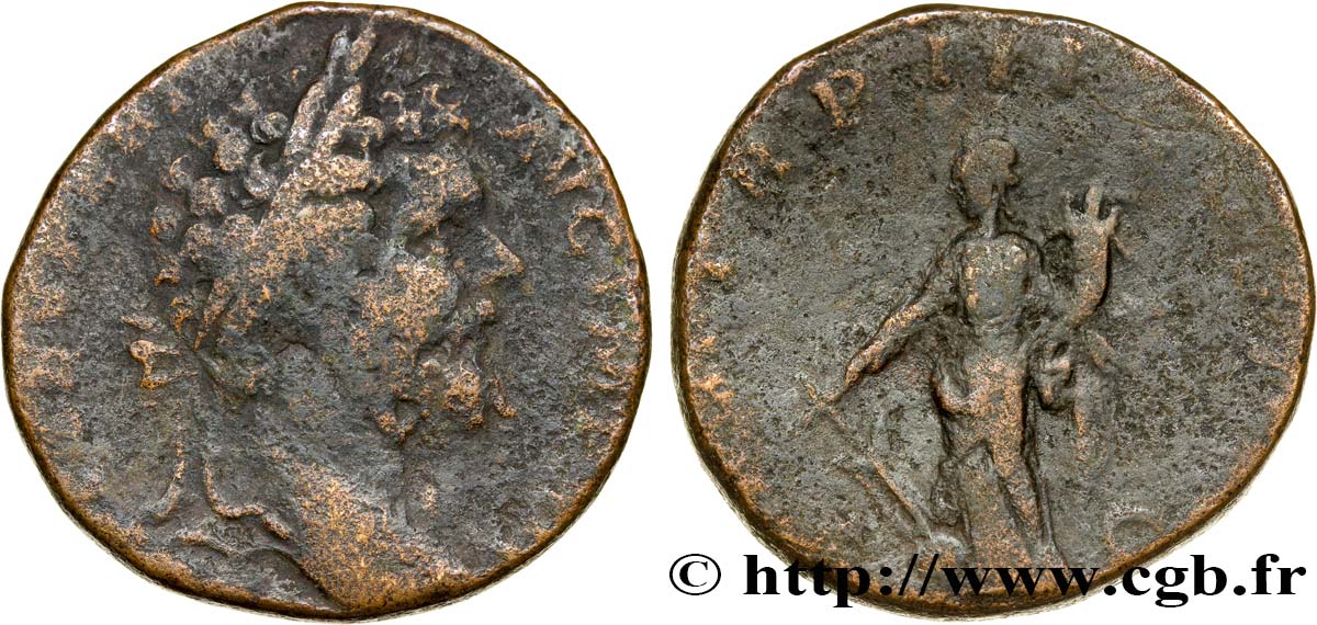 SEPTIMIUS SEVERUS Sesterce S