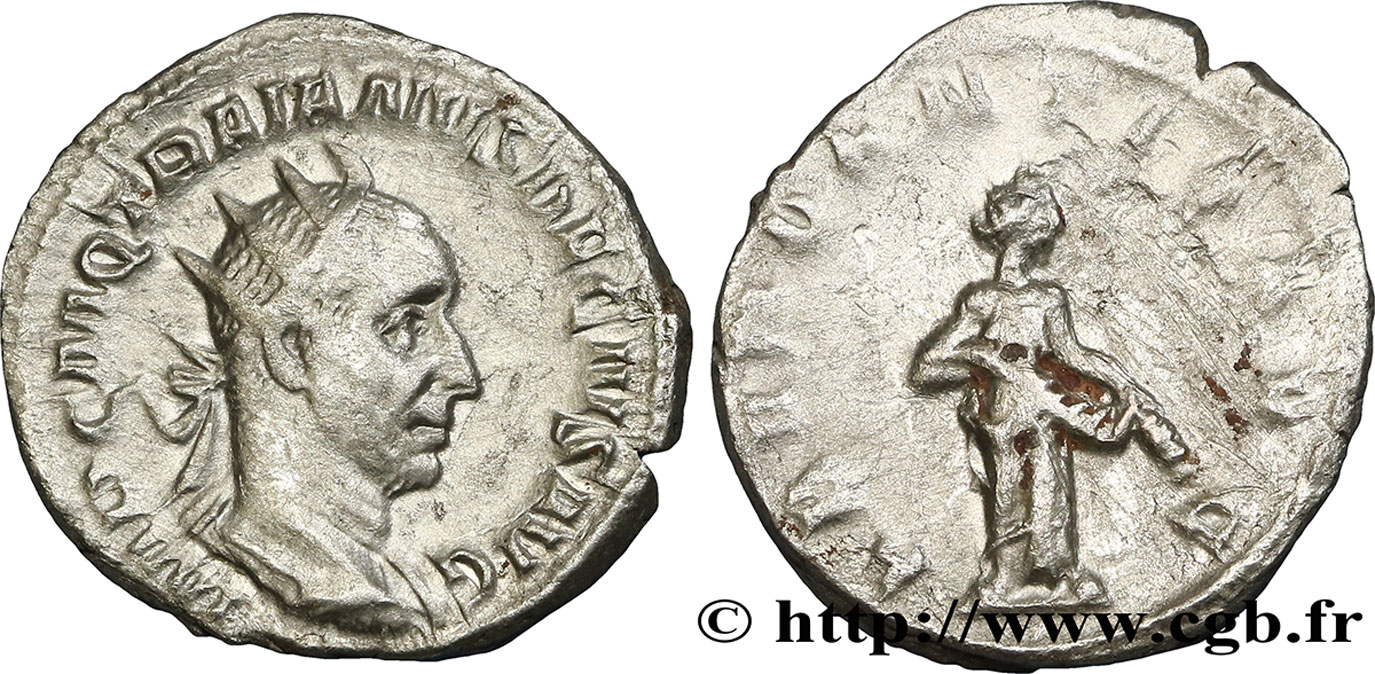 TRAJANO DECIO Antoninien BC+