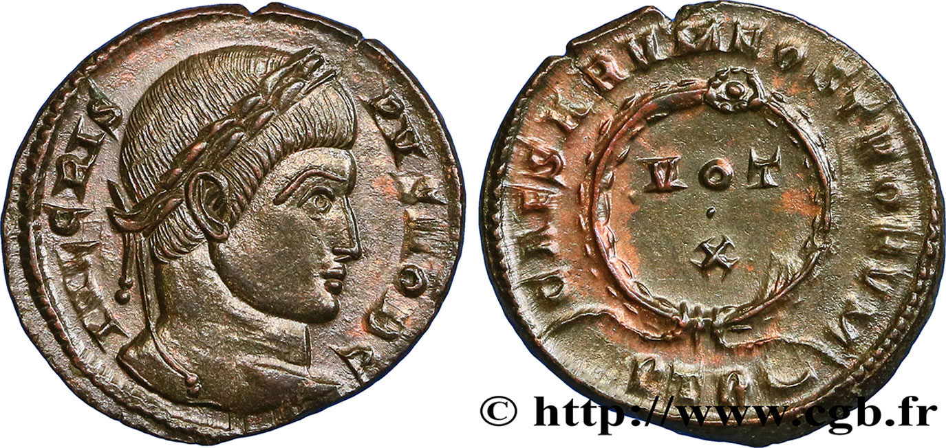 CRISPO Centenionalis ou nummus FDC