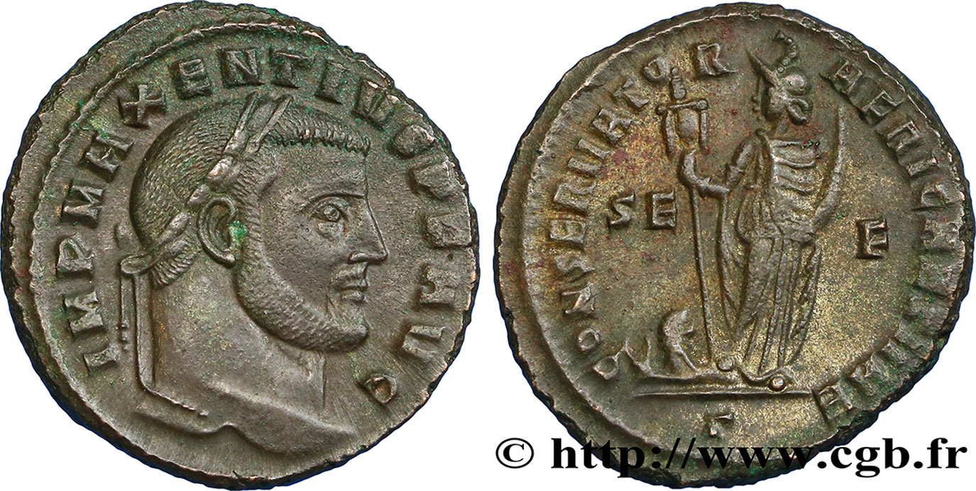 MAXENCE Follis ou nummus TTB+