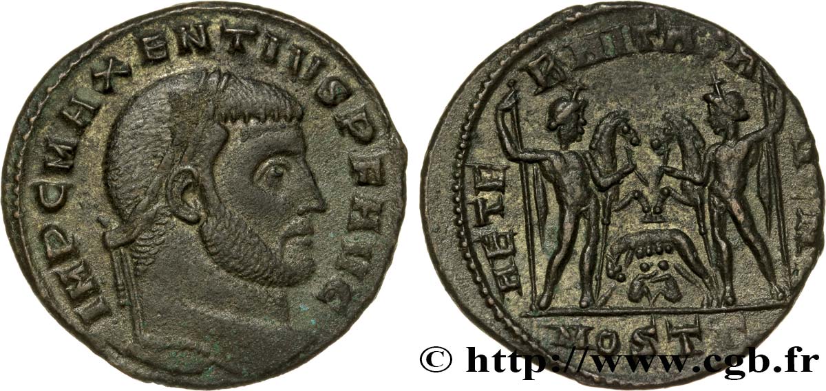 MAXENCE Follis ou nummus TTB+